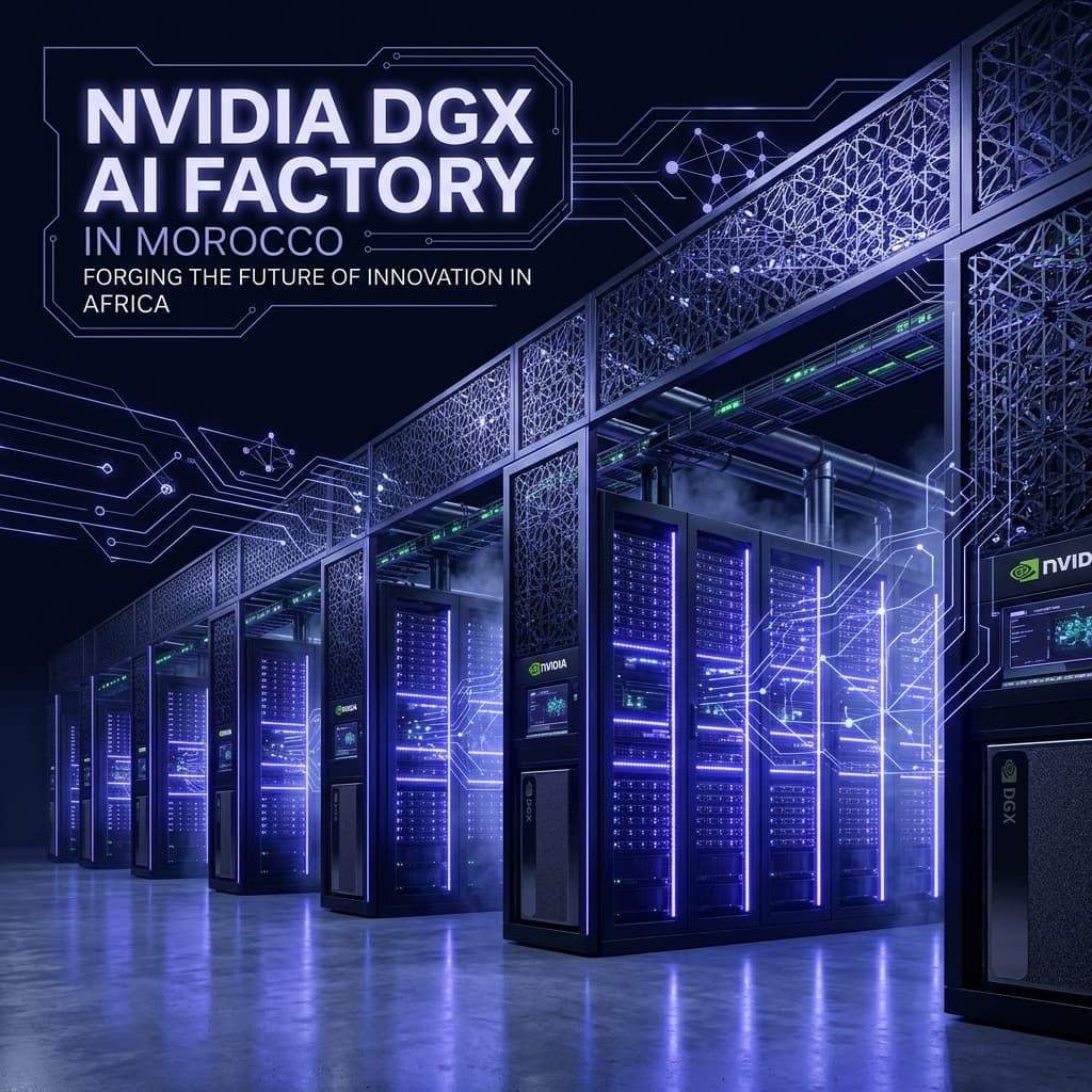 NVIDIA DGX AI Factory : Comment le Maroc construit son infrastructure IA souveraine